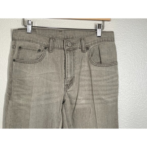 Levis 510 Skinny‎ Jeans Boys Size 18 Regular 29 X 29 Gray Wash Denim EUC - Picture 2 of 7